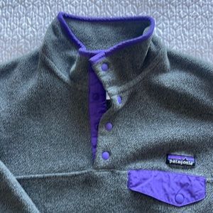 Patagonia Gray Synchilla lightly used